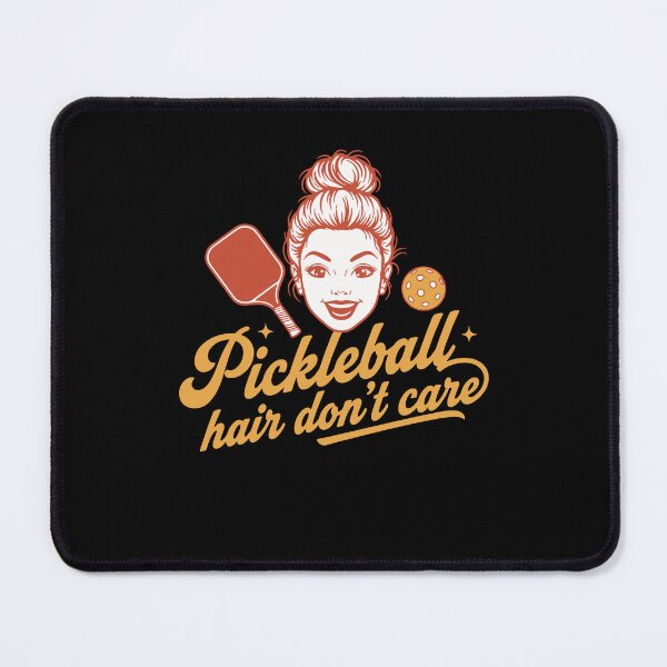 Item preview, Pickleball Hair Don't Care Funny Player Love designed and sold by LuminOrb.