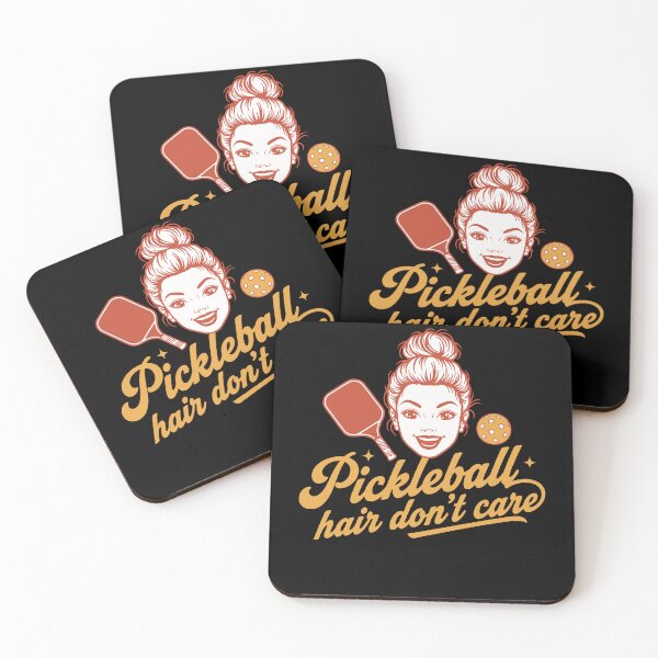 Item preview, Pickleball Hair Don't Care Funny Player Love designed and sold by LuminOrb.
