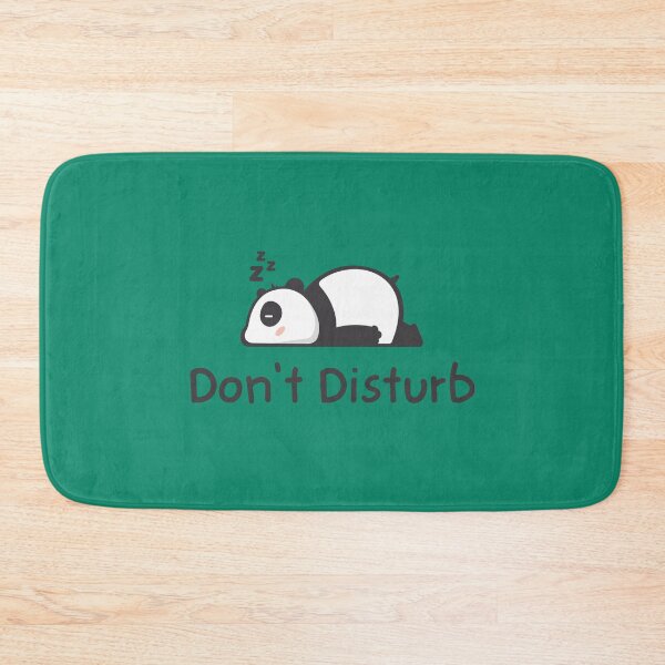 Item preview, Sleeping Panda Don’t Disturb Cute Kawaii Design designed and sold by VickyAR.