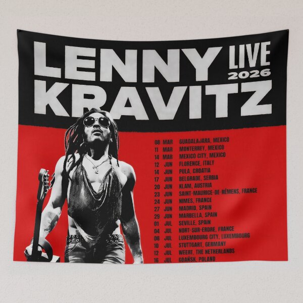 Item preview, lenny kravitz tour dates 2026 manapula designed and sold by hristyfishe.