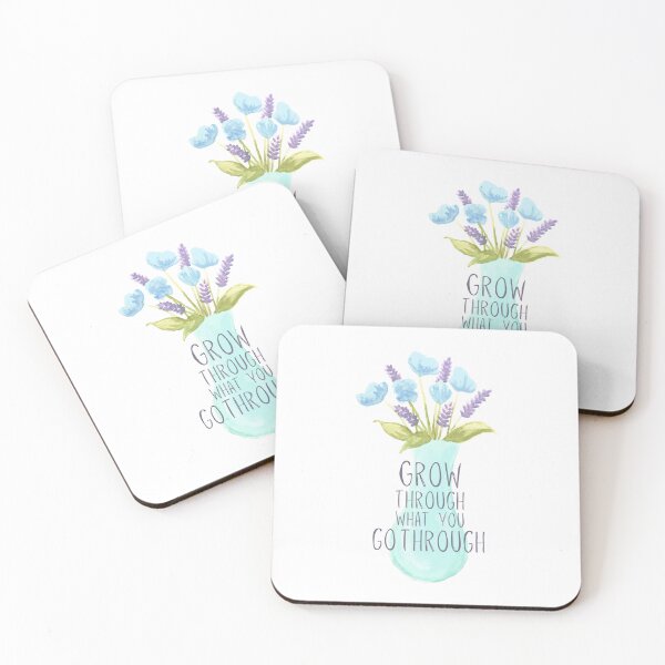 Item preview, Grow Through What You Go Through Watercolor designed and sold by The Artful Pearl.