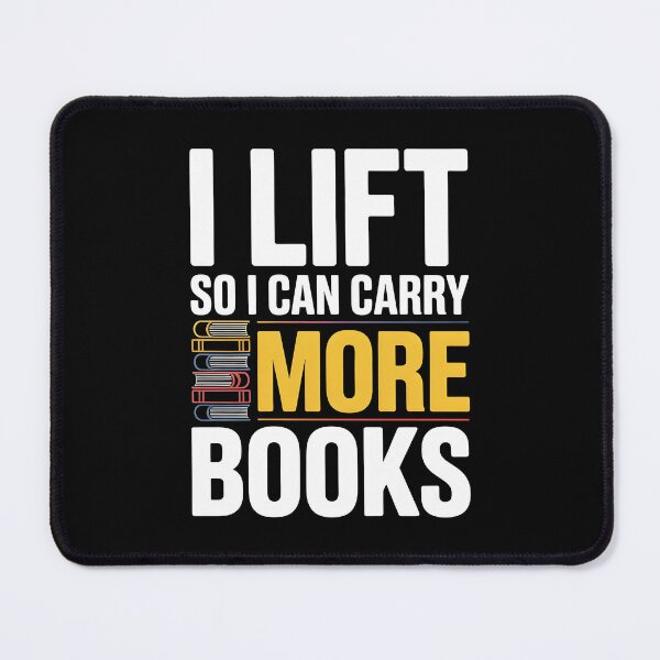 Item preview, I Lift So I Can Carry More Books designed and sold by revsdesign.