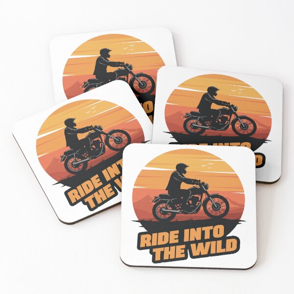 Item preview, Ride Into The Wild Motorcycle Vintage Sunset Adventure Design designed and sold by jodi-store2026.