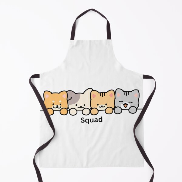Item preview, Cute Cats and Dogs Peeking Kawaii Pet Friends Design designed and sold by CozyMomDesigns.