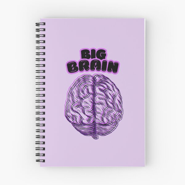 Item preview, big brain designed and sold by Happy Go Lucky.