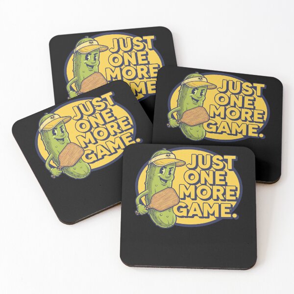 Item preview, Pickleball Funny Player Just One More Game Love designed and sold by LuminOrb.