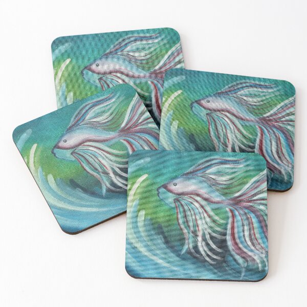 Item preview, Betta Fish Wave Battle designed and sold by VonSenff.