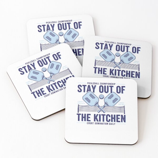 Item preview, Pickleball Funny Player Stay Out Of The Kitchen designed and sold by LuminOrb.