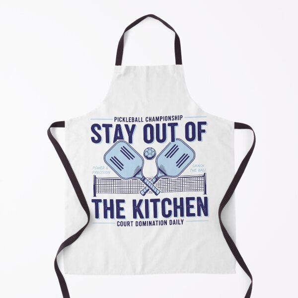 Item preview, Pickleball Funny Player Stay Out Of The Kitchen designed and sold by LuminOrb.