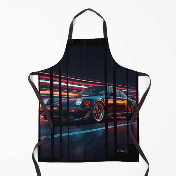 Item preview, Porsch 911 Turbo S inspired Design Vintage racing poster style, dynamic motion lines 13 designed and sold by Neon G.