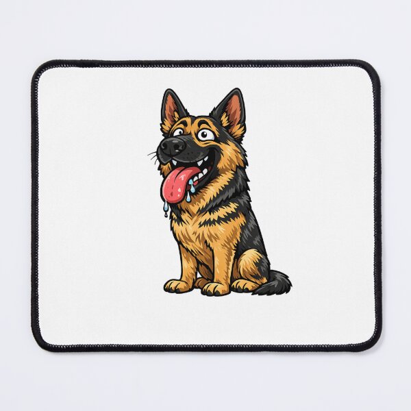 Item preview, Funny German Shepherd designed and sold by kissing Pets.