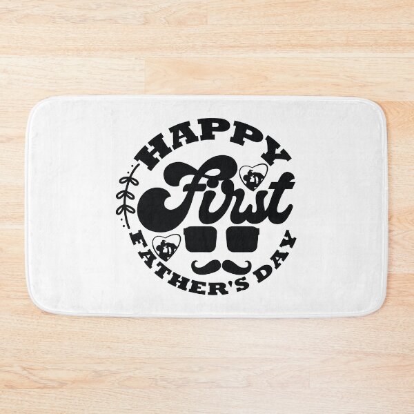 Item preview, Happy First Father's Day - Cute New Dad Hero Milestone Gift designed and sold by FuzionRaptor.