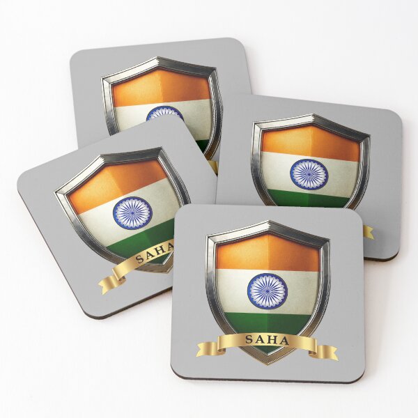 Item preview, Saha India National Heritage Shield designed and sold by Highlandkings.