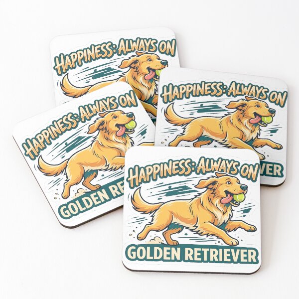 Item preview, Happiness Always On - Golden Retriever designed and sold by EKHOAISTORE.