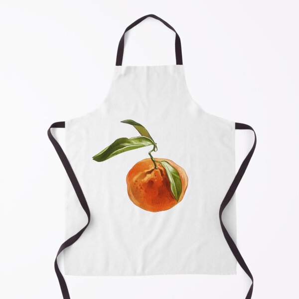 Item preview, Fresh mandarin with green leaves shown on a white background in a simple and direct way designed and sold by Ms. Iryna.