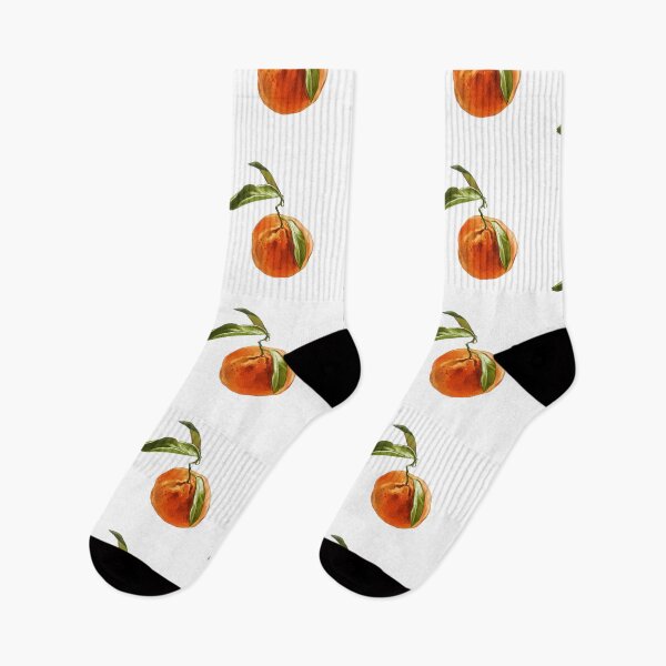 Item preview, Fresh mandarin with green leaves shown on a white background in a simple and direct way designed and sold by Ms. Iryna.
