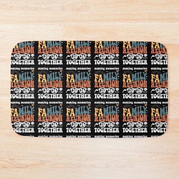 Item preview, Making Memories Family Reunion 2026 – Retro Summer Vacation Design designed and sold by FreeArt2.