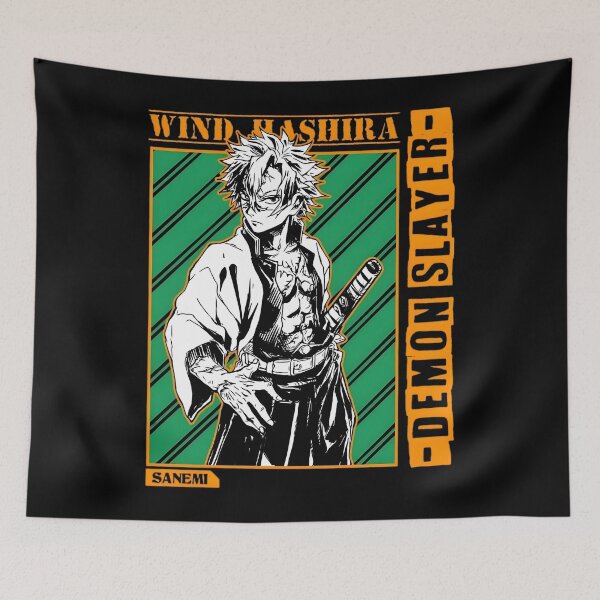 Item preview, Sanemi Shinazugawa – Wind Hashira designed and sold by ANIME HEAT.