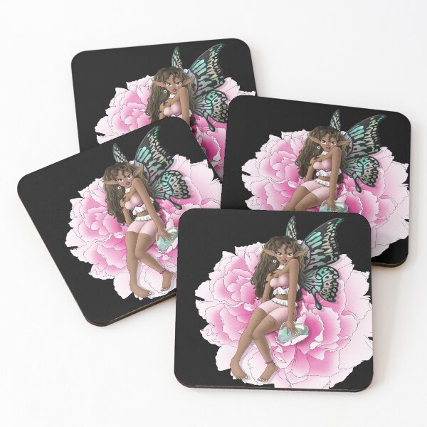 Item preview, A Fairy on a Pink Flower designed and sold by treasured-gift.