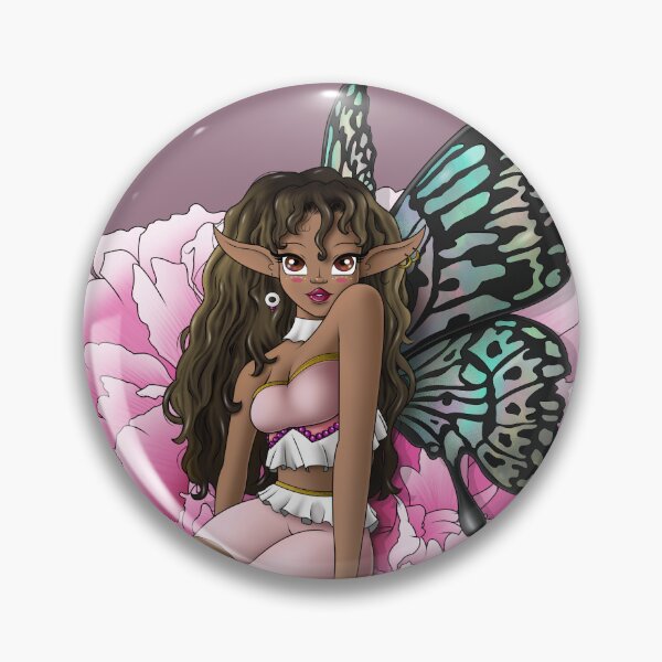 Item preview, A Fairy on a Pink Flower designed and sold by treasured-gift.
