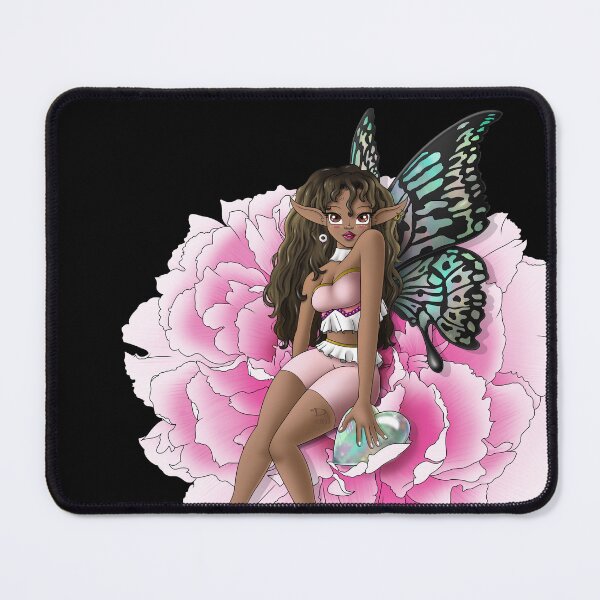 Item preview, A Fairy on a Pink Flower designed and sold by treasured-gift.