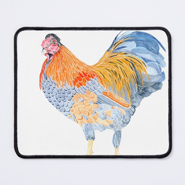 Item preview, Bantam Rooster Watercolor designed and sold by Sonoran Glimmer.