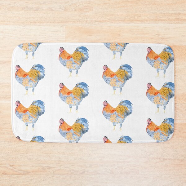 Item preview, Bantam Rooster Watercolor designed and sold by Sonoran Glimmer.