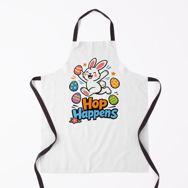 Item preview, Hop Happens Easter Bunny Cute Retro Design designed and sold by Mikoff04-arts.