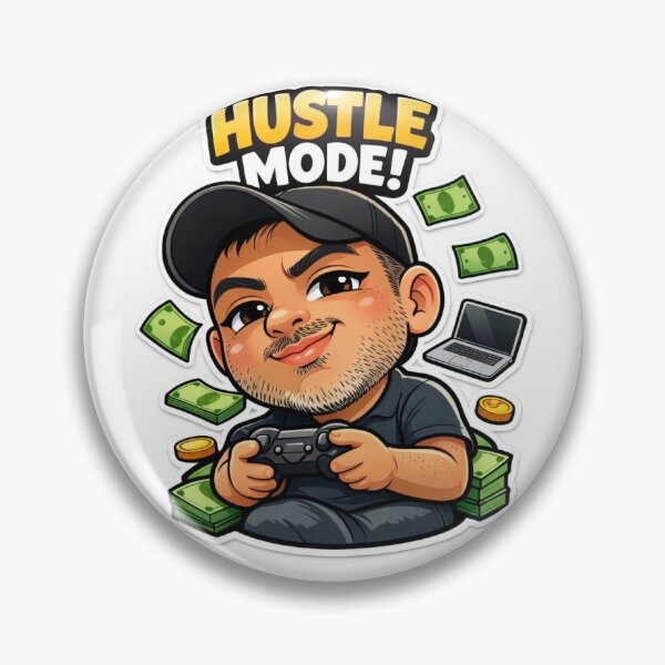 Item preview, Hustle Mode designed and sold by Gina Deals Shop.