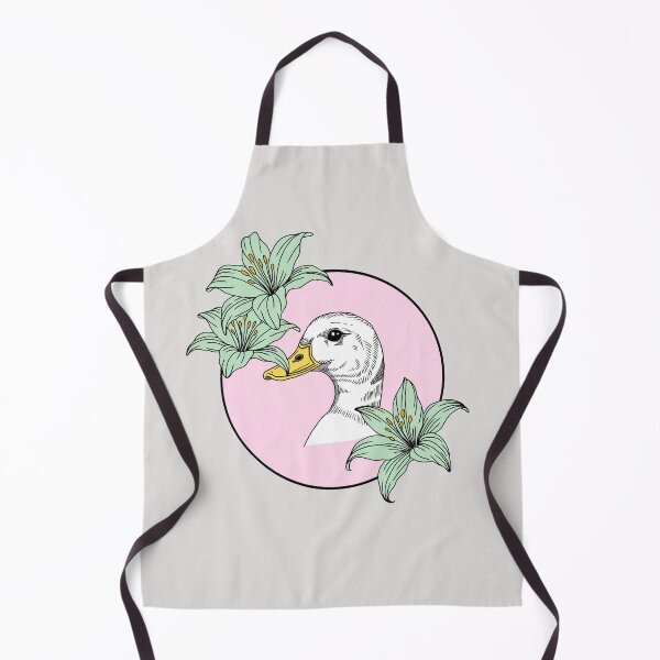 Item preview, Minimalistic duck with flowers designed and sold by Pamelarts.