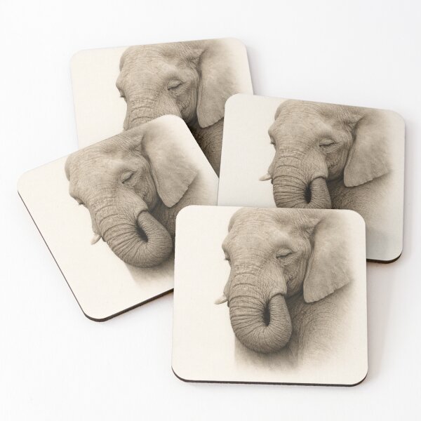 Item preview, Elephant Love Without Noise Anniversary Valentine Gift designed and sold by SavannaStrikes.