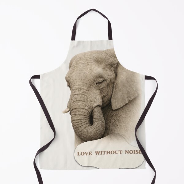 Item preview, Elephant Love Without Noise Anniversary Valentine Gift designed and sold by SavannaStrikes.