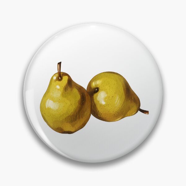 Item preview, Fresh yellow pears sit close to each other with details on surface texture in simple design against a plain background designed and sold by Ms. Iryna.