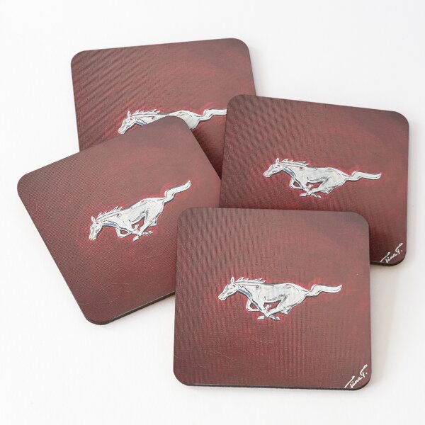 Item preview, Red Mustang Pony designed and sold by AutuminaArt.