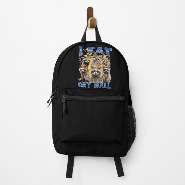 Item preview, I Eat Dry Wall Raccoon Meme designed and sold by MOFAPPAREL.