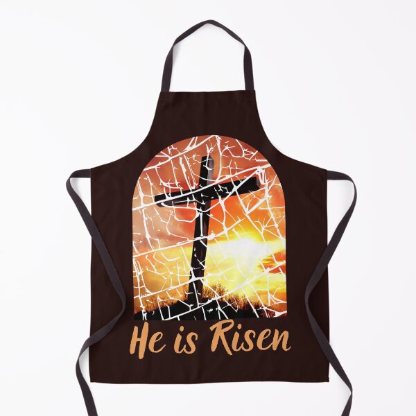 Item preview, He Is Risen Christian Faith Inspirational T-Shirt Design designed and sold by bozet.