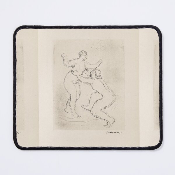 Item preview, Le Fleuve Scamandre 1er by Pierre-Auguste Renoir: Nude Figure Study Poster designed and sold by artofuniverse.