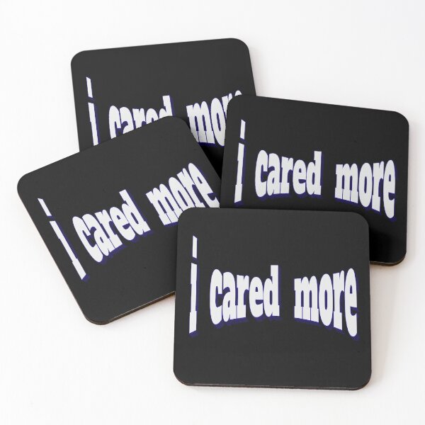 Item preview, I Cared More - Empathic Typography Design designed and sold by HALYNA070824.