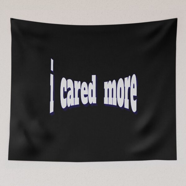 Item preview, I Cared More - Empathic Typography Design designed and sold by HALYNA070824.