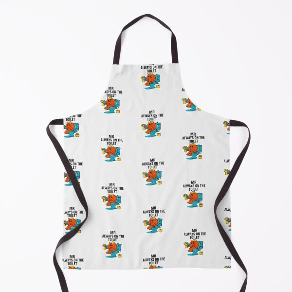 Item preview, Mr. Always On The Toilet — Funny Bathroom Humor | Retro Cartoon Character designed and sold by Colorful-Garden.