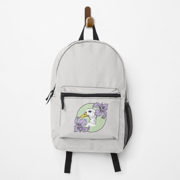 Item preview, Minimalistic duck with flowers designed and sold by Pamelarts.