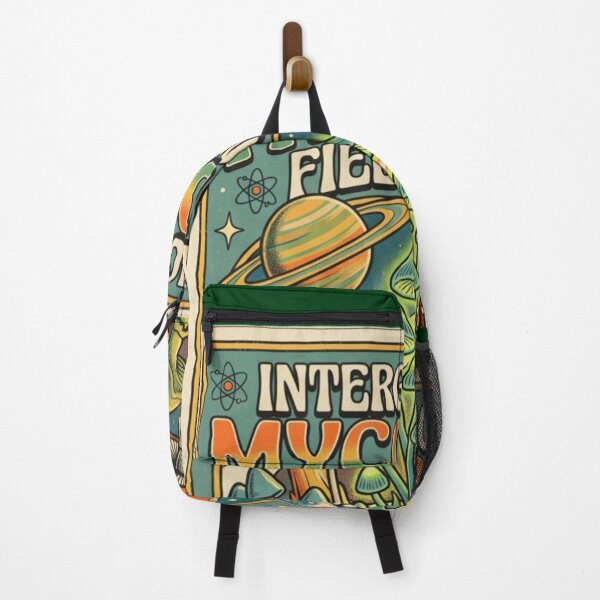 Item preview, Intergalactic Mycology Field Guide - Retro Sci-Fi Mushroom Art designed and sold by FarDesign.