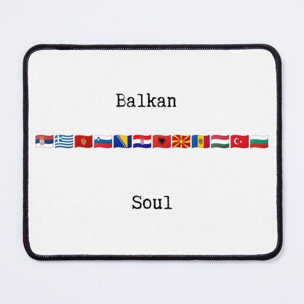 Item preview, Balkan Soul - Minimalist Balkan Pride Flags Design designed and sold by Mastalina99.
