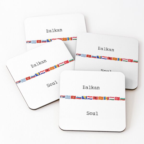 Item preview, Balkan Soul - Minimalist Balkan Pride Flags Design designed and sold by Mastalina99.