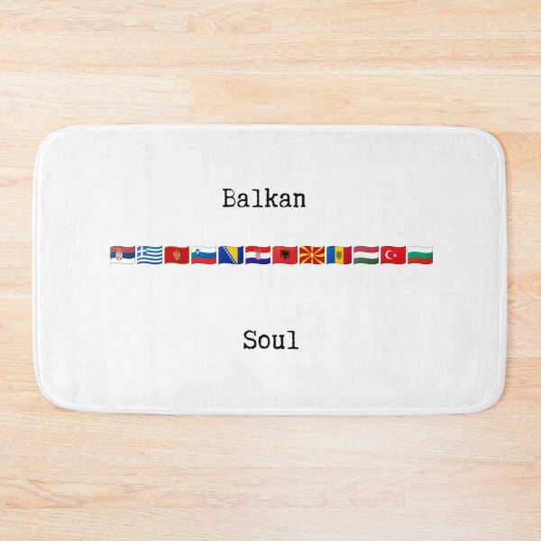 Item preview, Balkan Soul - Minimalist Balkan Pride Flags Design designed and sold by Mastalina99.