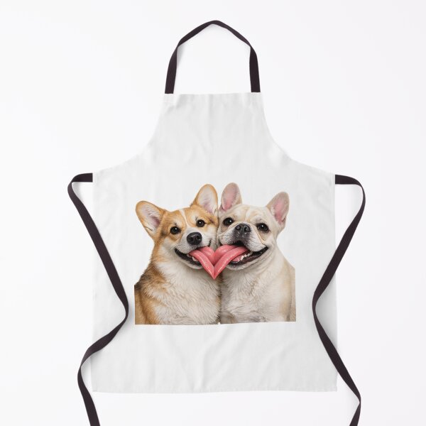 Item preview, Adorable dogs forming a heart with their tongues designed and sold by kissing Pets.