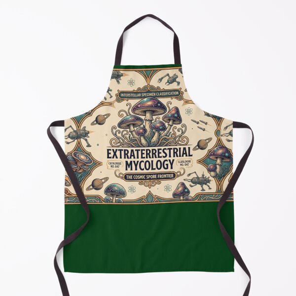 Item preview, Extraterrestrial Mycology: The Cosmic Spore Frontier - Vintage Sci-Fi Art designed and sold by FarDesign.