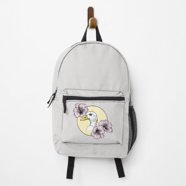 Item preview, Minimalistic duck with flowers designed and sold by Pamelarts.