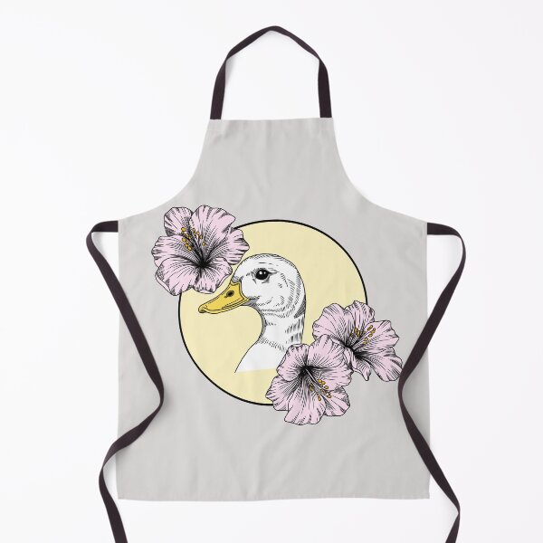 Item preview, Minimalistic duck with flowers designed and sold by Pamelarts.