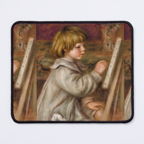 Item preview, Le Petit Peintre Claude Renoir by Pierre-Auguste Renoir: Impressionist Child Portrait designed and sold by artofuniverse.